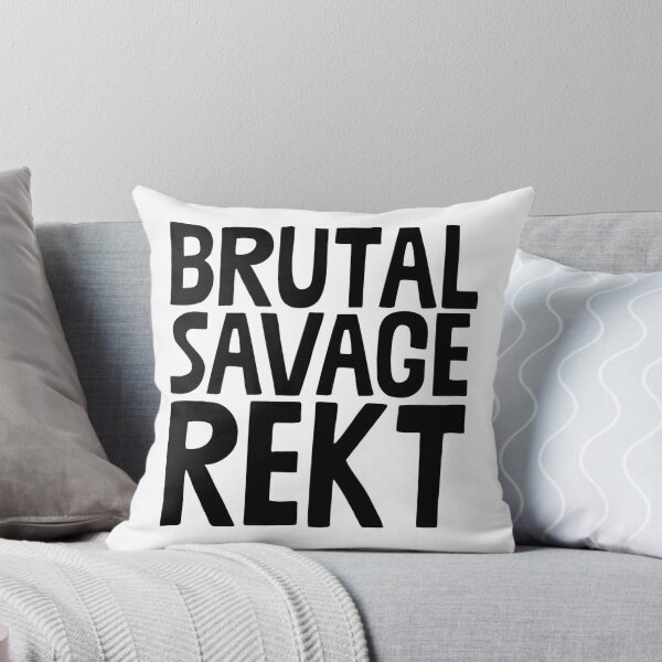 Item preview, Brutal Savage Rekt Graphic Design for Bold and Edgy Style designed and sold by KeshanBusiness.