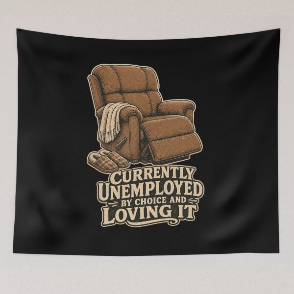 Item preview, Currently Unemployed By Choice And Loving It Shirt, Funny Retirement T-Shirt, Retired Humor Tee, Funny Retirement Gift Shirt, Vintage Retirement Graphic designed and sold by TshirtsLabs.