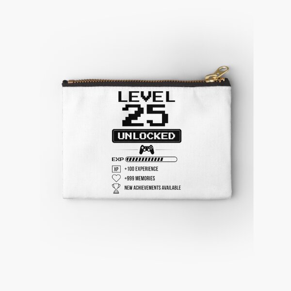 Item preview, Level 25 Unlocked birthday gift designed and sold by NumbersFort.
