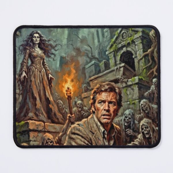 Item preview, Crypt of the Living Dead Ultimate Gothic Zombie Fine Art Tribute designed and sold by Art's Diner.