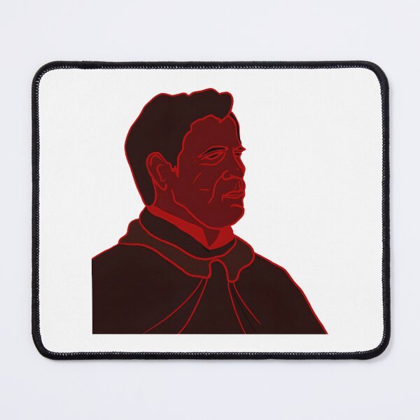 Item preview, Dracula Red Outline Illustration Inspired by Claes Bang Portrait designed and sold by issamejessie.
