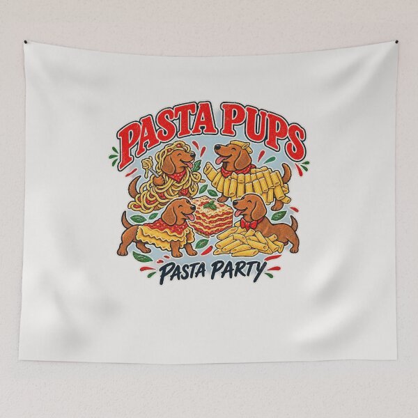 Item preview, Pasta Pups designed and sold by PainterlVibes.