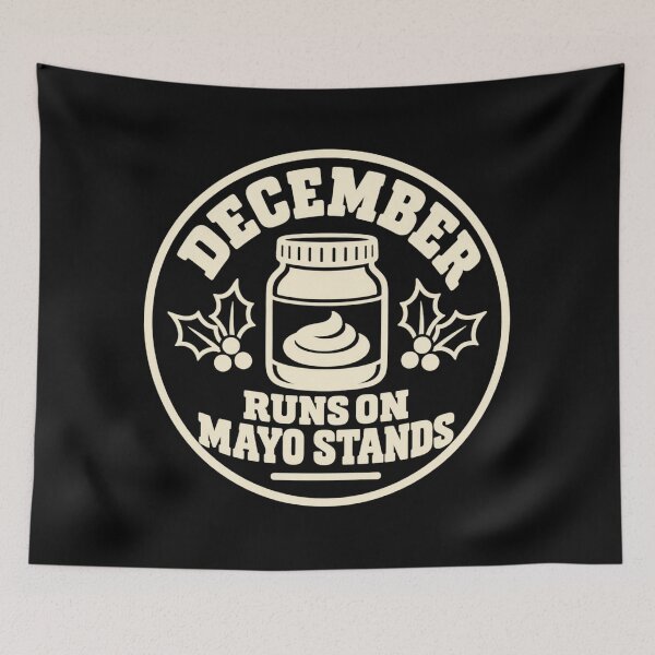 Item preview, December Runs On Mayo Stands Surgical Tech Humor designed and sold by DreamLayerStudio.