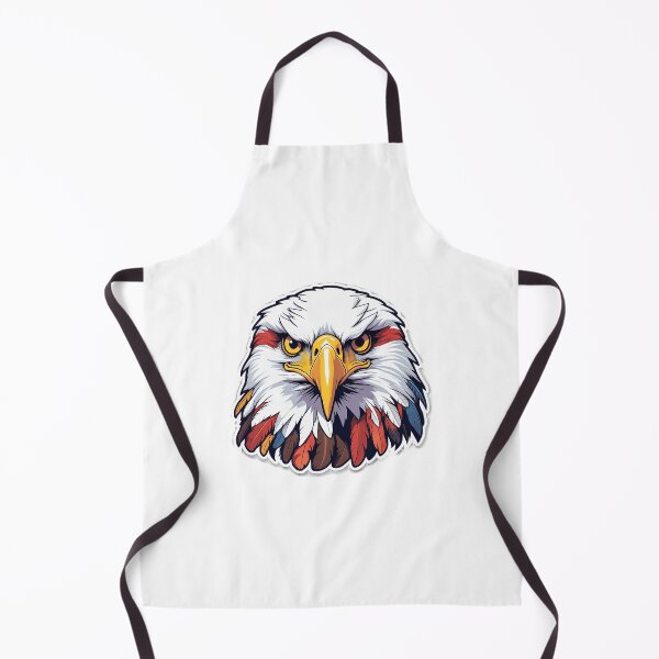 Item preview, Bald Eagle Head – Colorful Eagle Illustration designed and sold by Glowfy.