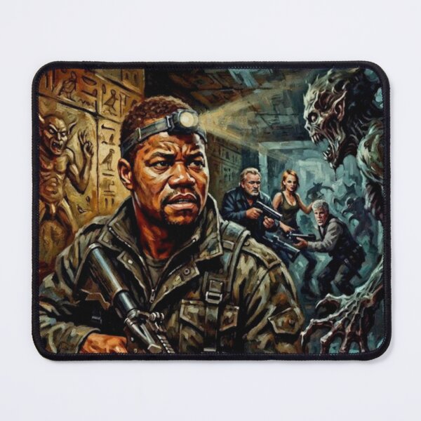 Item preview, The Devil's Tomb Ultimate Action Horror Fine Art Tribute designed and sold by Art's Diner.
