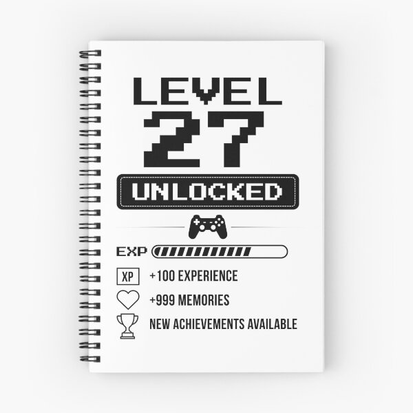 Item preview, Level 27 Unlocked birthday gift designed and sold by NumbersFort.