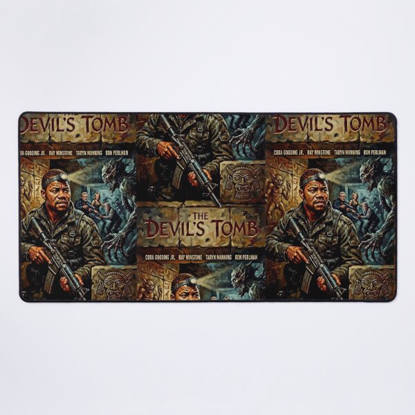 Item preview, The Devil's Tomb Ultimate Action Horror Fine Art Tribute designed and sold by Art's Diner.