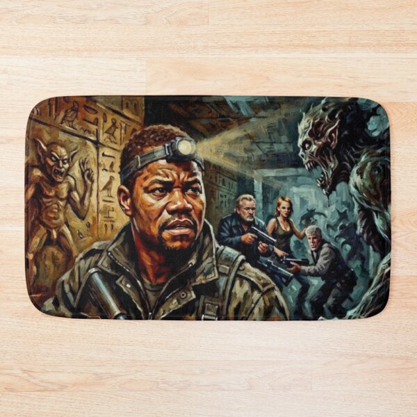 Item preview, The Devil's Tomb Ultimate Action Horror Fine Art Tribute designed and sold by Art's Diner.