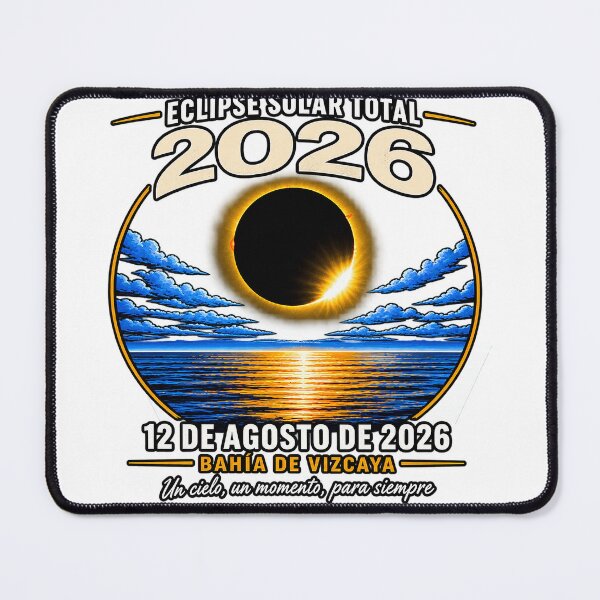 Item preview, Solar Eclipse 2026 Bay of Biscay designed and sold by jdenny.