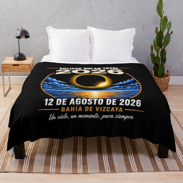 Item preview, Solar Eclipse 2026 Bay of Biscay designed and sold by jdenny.