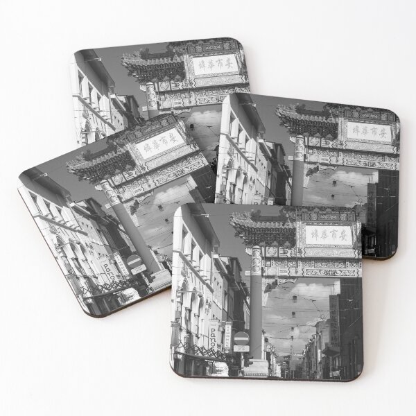 Item preview, Entrance to Chinatown, Antwerp, Monochrome. designed and sold by Imladris01.