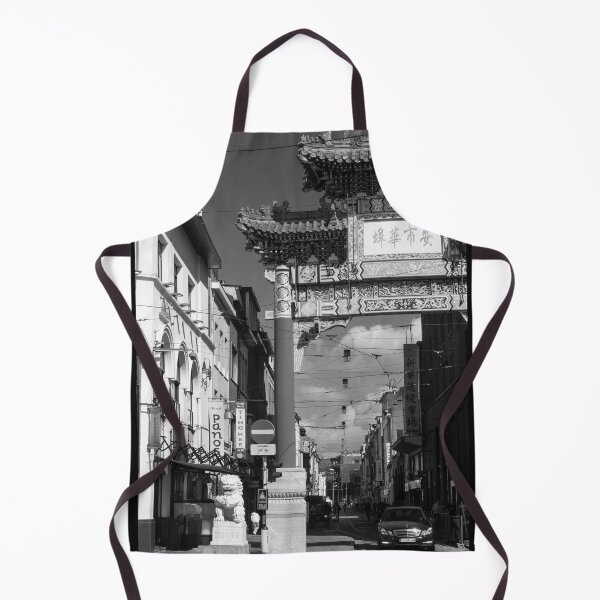 Item preview, Entrance to Chinatown, Antwerp, Monochrome. designed and sold by Imladris01.