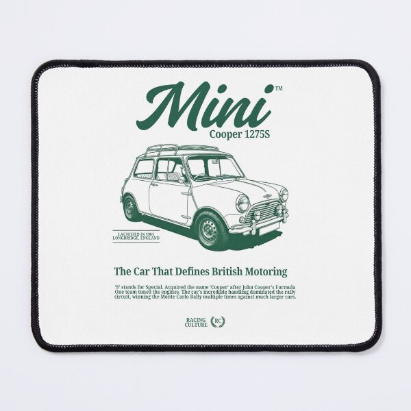Item preview, Legendary Retro British Vintage Rally Car designed and sold by Fuel-Shirts.