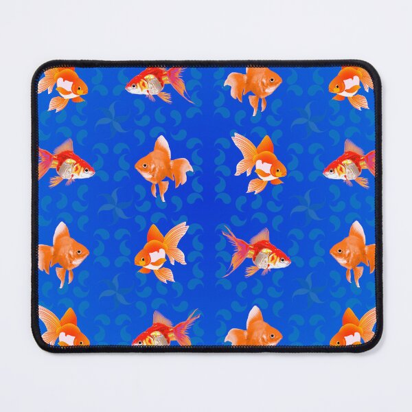 Item preview, Golden Goldfish – Colourful Fish Pattern designed and sold by NatureBuddy.