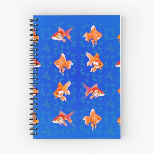 Item preview, Golden Goldfish – Colourful Fish Pattern designed and sold by NatureBuddy.