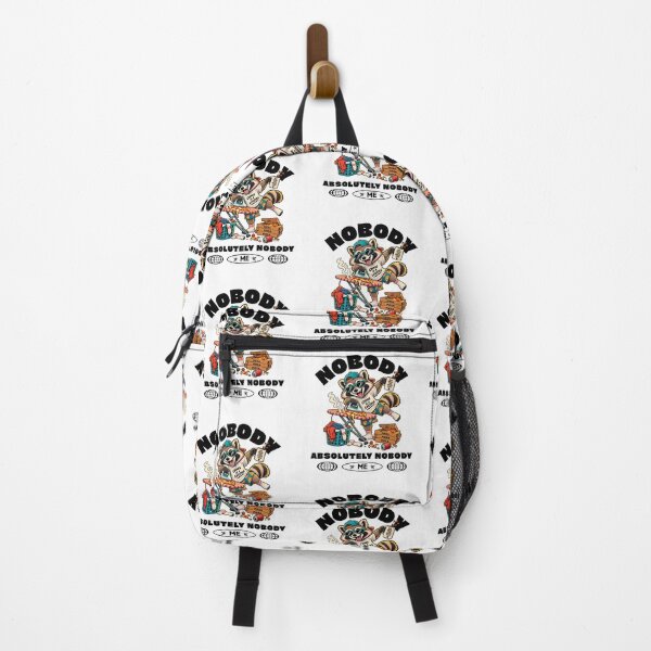 Item preview, Nobody: Absolutely Nobody: Me – Chaotic Raccoon Pizza & Laundry Humor designed and sold by Peerless-Prime.