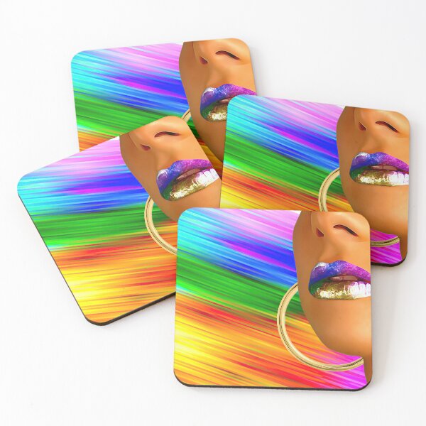 Item preview, Lips rainbow designed and sold by Yamy Morrell Art and Design.