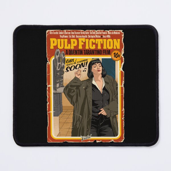 Item preview, Pulp Fiction Retro Movie Poster designed and sold by Vudu! ⚡ Studio.