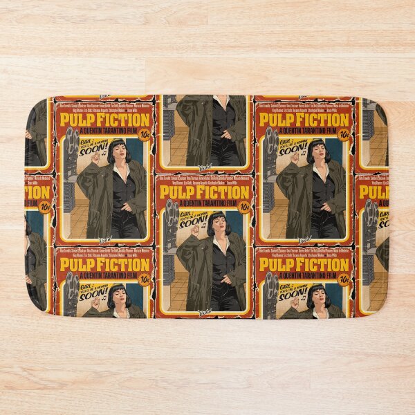 Item preview, Pulp Fiction Retro Movie Poster designed and sold by Vudu! ⚡ Studio.