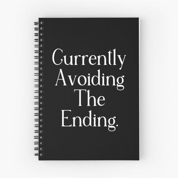 Item preview, Funny Avoidance Quote | Currently Avoiding The Ending | Life & Overthinking Humor designed and sold by stylishdzign.