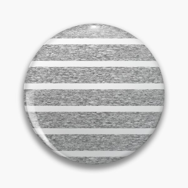 Item preview, Heathered Grey and White Horizontal Stripes – Faux Knit Texture Pattern designed and sold by EK EXCLUSIVE.