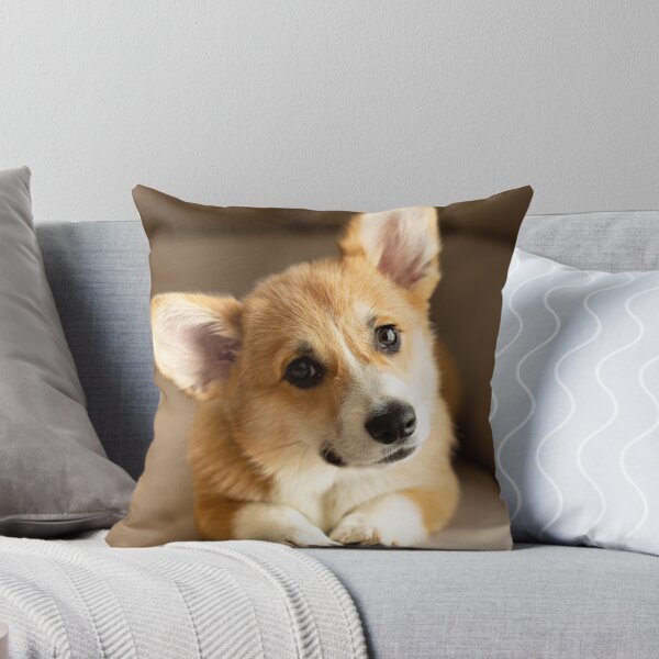 Item preview, Adorable Pembroke Welsh Corgi Dog Tilting Its Head designed and sold by VanGaldo.