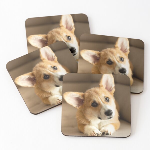 Item preview, Adorable Pembroke Welsh Corgi Dog Tilting Its Head designed and sold by VanGaldo.