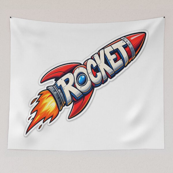 Item preview, rocket designed and sold by NCNGDESIGN.