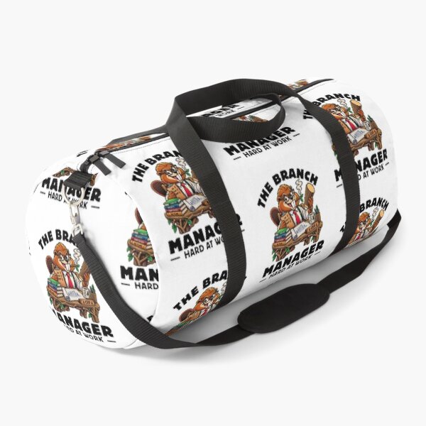 Item preview, The Branch Manager Hard at Work – Funny Beaver Lumberjack CEO designed and sold by Peerless-Prime.