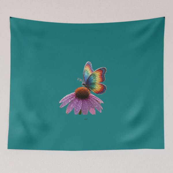 Item preview, Vibrant Butterfly on and Flower designed and sold by Mattigiov.