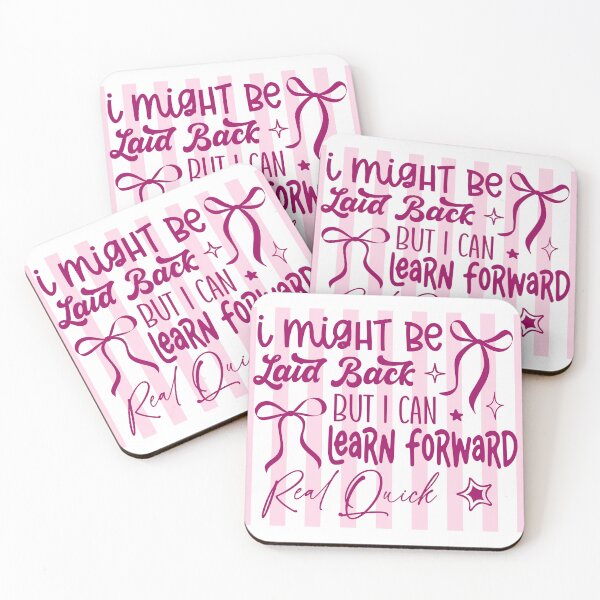Item preview, I Might Be Laid Back But I Can't Lean Forward Funny Quote designed and sold by LASTIQUE-dd.