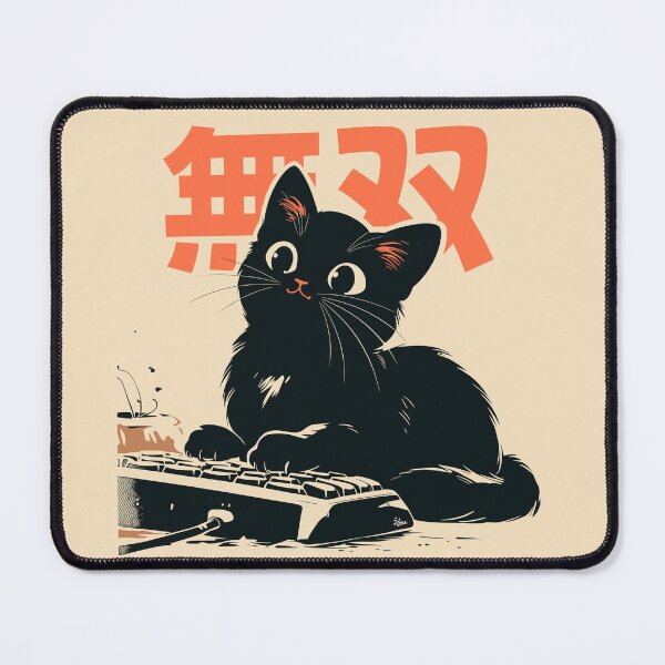Item preview, Black Cat Mechanical Keyboard Programmer Japanese designed and sold by mustbewhy.