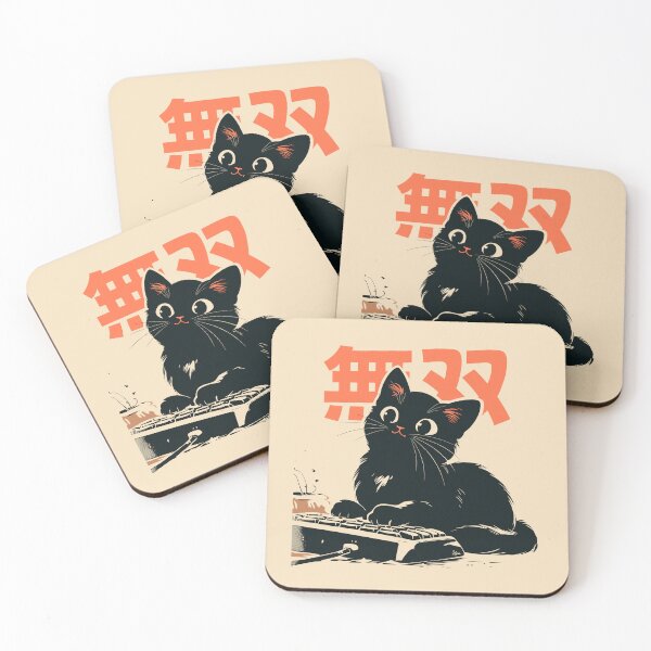 Item preview, Black Cat Mechanical Keyboard Programmer Japanese designed and sold by mustbewhy.