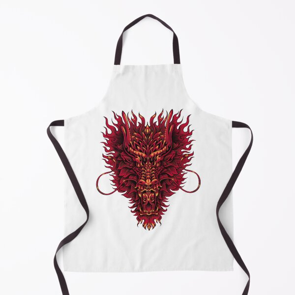 Item preview, Red Asian Dragon Tattoo Design with Traditional Style and Bold Details designed and sold by laxxers.