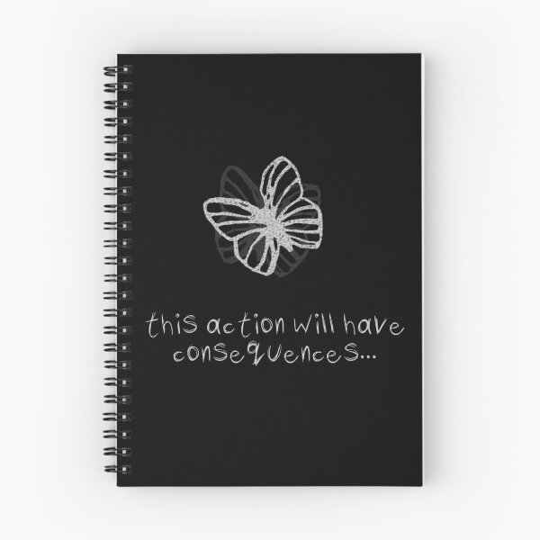 Item preview, Scribble Consequences Quote designed and sold by Izaa-aart.