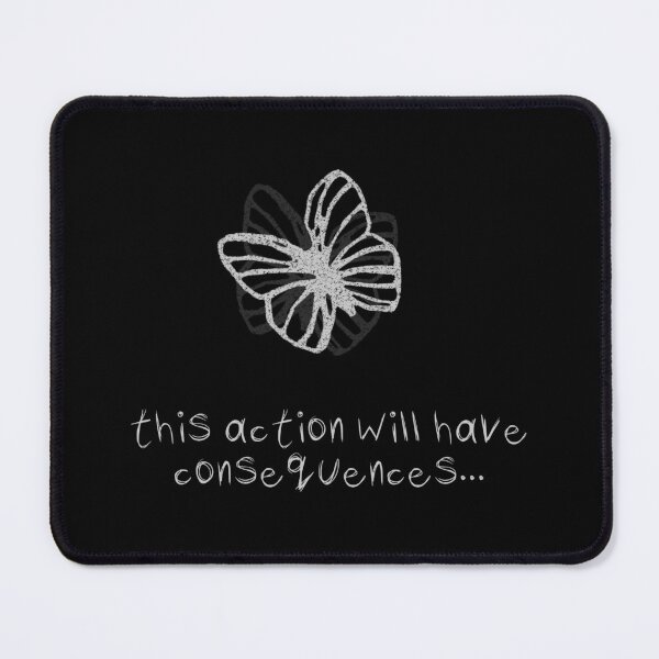 Item preview, Scribble Consequences Quote designed and sold by Izaa-aart.