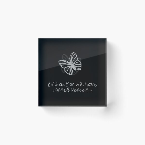 Item preview, Scribble Consequences Quote designed and sold by Izaa-aart.