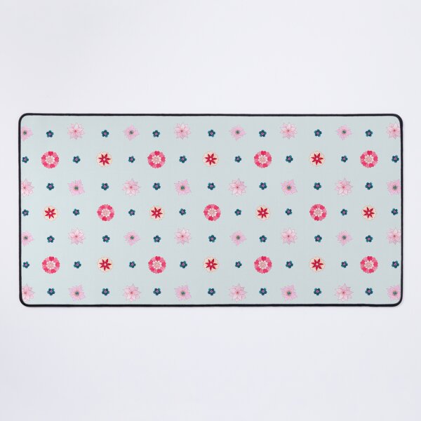 Item preview, Jaipur Floral Trellis - Mist Blue designed and sold by Piret Victoria Ribas.