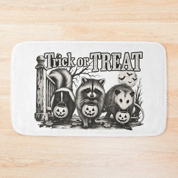 Item preview, Trick Or Treat Raccoon Opossum Skunk Cute Halloween Animals  designed and sold by ocustdaleman.
