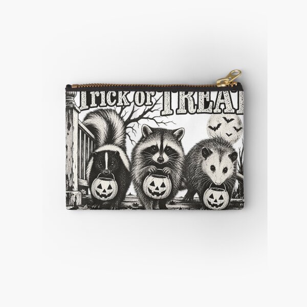 Item preview, Trick Or Treat Raccoon Opossum Skunk Cute Halloween Animals  designed and sold by ocustdaleman.