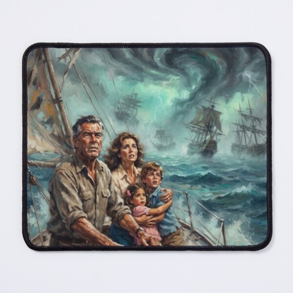 Item preview, The Bermuda Triangle Ultimate Mystery Sci-Fi Fine Art Tribute designed and sold by Art's Diner.