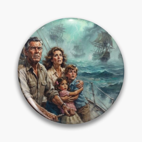Item preview, The Bermuda Triangle Ultimate Mystery Sci-Fi Fine Art Tribute designed and sold by Art's Diner.