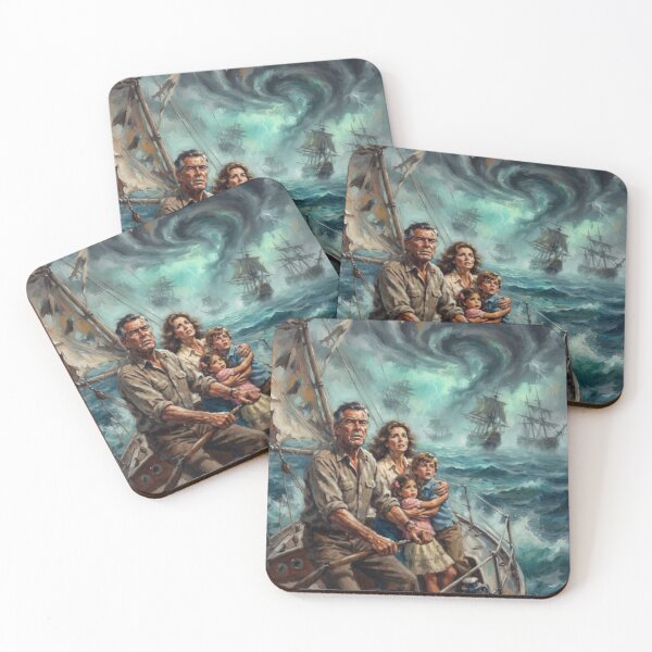 Item preview, The Bermuda Triangle Ultimate Mystery Sci-Fi Fine Art Tribute designed and sold by Art's Diner.
