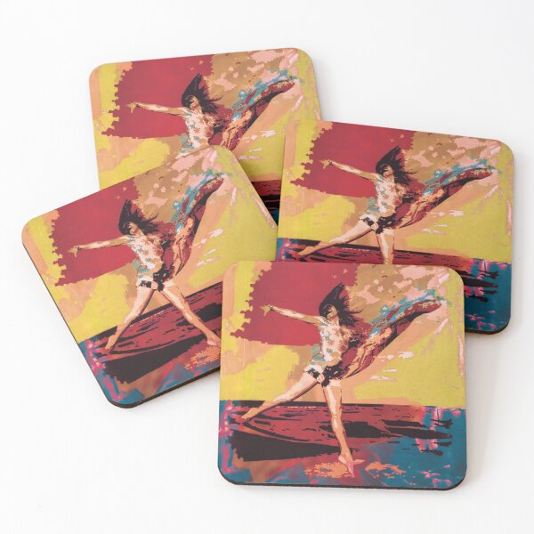 Item preview, Handmade Mixed Media Contemporary Dancer Art - Fluid Energy designed and sold by supernikol.
