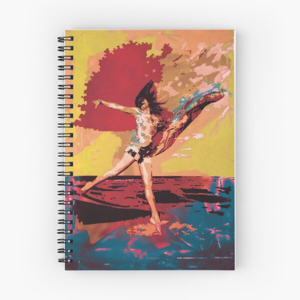 Item preview, Handmade Mixed Media Contemporary Dancer Art - Fluid Energy designed and sold by supernikol.