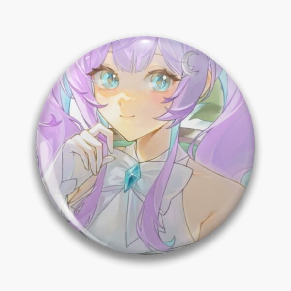 Item preview, cute twintail purple girls designed and sold by filletoart.