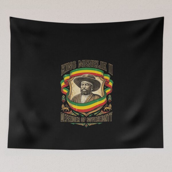 Item preview, Ethiopia, king Minilik  designed and sold by Abelfashion.