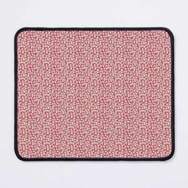 Item preview, Vintage Red Calico Floral Print – Tiny White Flowers Seamless Pattern designed and sold by EK EXCLUSIVE.