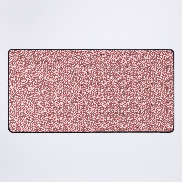 Item preview, Vintage Red Calico Floral Print – Tiny White Flowers Seamless Pattern designed and sold by EK EXCLUSIVE.