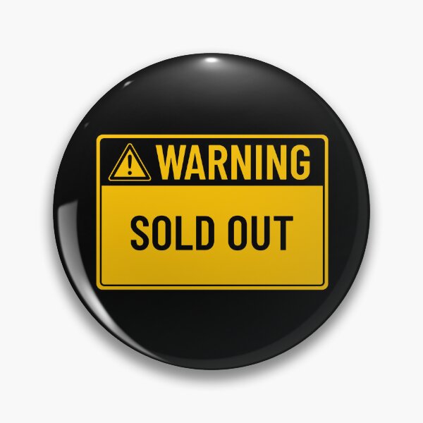 Item preview, Warning: Sold Out designed and sold by mr-k-store.